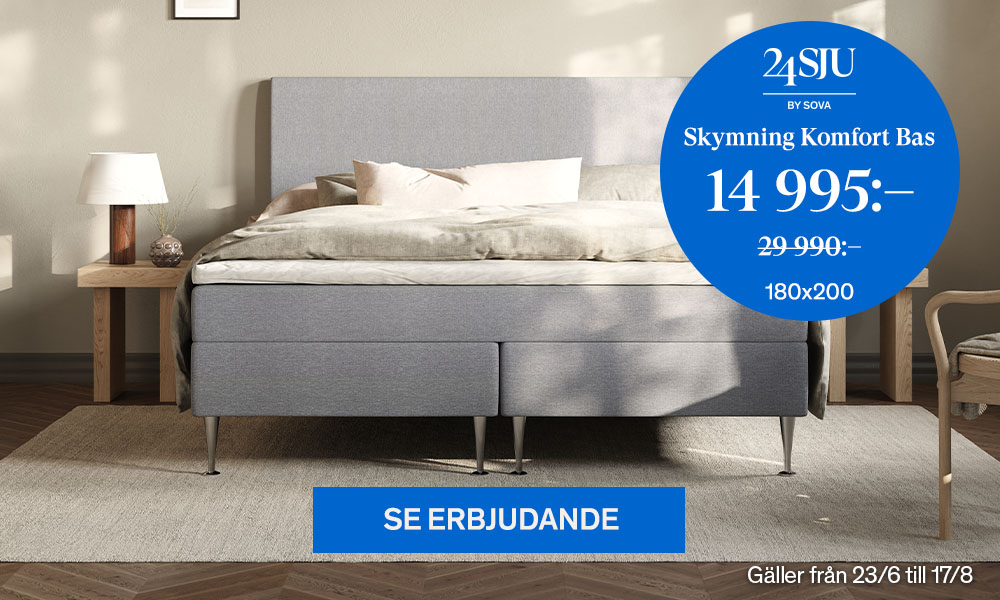 Skymning Komfort Bas Kontinentals&auml;ng  14995:-